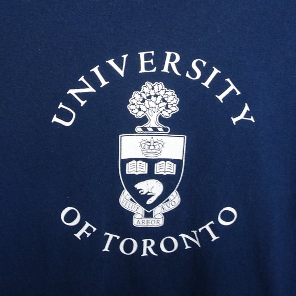 University of Toronto Navy T-shirt - Picture 3 of 5